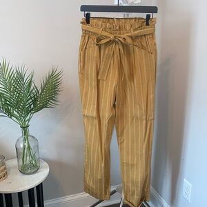 Thread & Supply - yellow pants size medium NWT